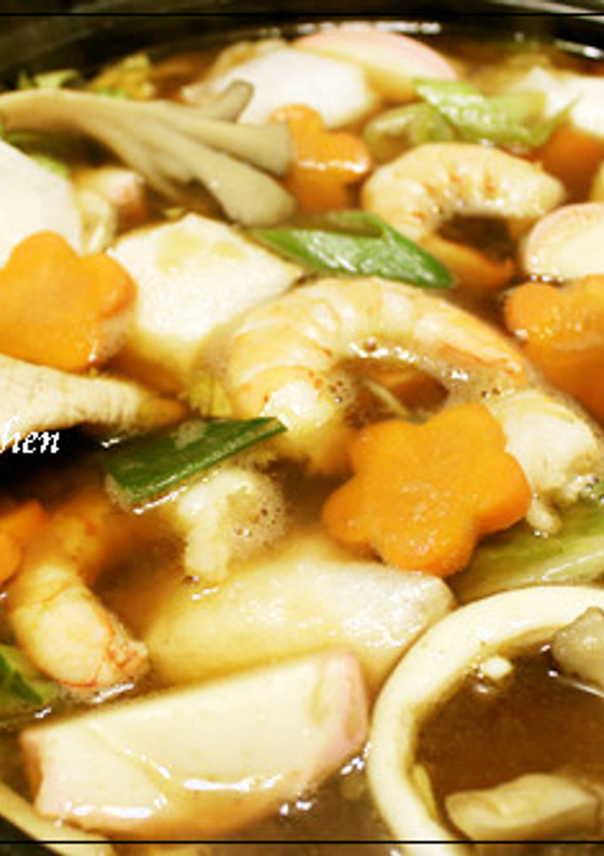 ごちそう和風カレー鍋-レシピのメイン写真