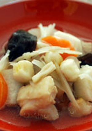 『だし醤油』でつくる「こづゆ」-レシピのメイン写真