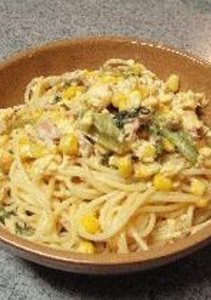 ゆずでさっぱり！！ごまマヨパスタ-レシピのメイン写真