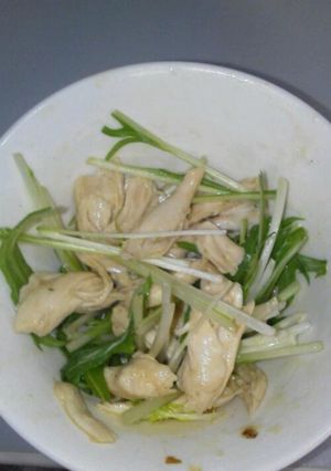 簡単　水菜の小鉢-レシピのメイン写真