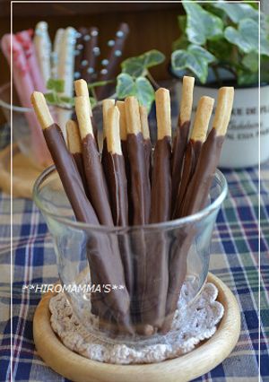 手作りチョコポッキー！バレンタインにも♡-レシピのメイン写真