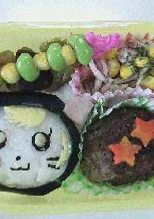 ラピスちゃん弁当（ハム太郎）-レシピのメイン写真