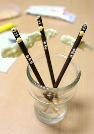 簡単☆天使のデコポッキー☆-レシピのメイン写真
