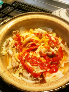全部入れるだけ!土鍋で白菜と豚肉の洋風煮-レシピのメイン写真