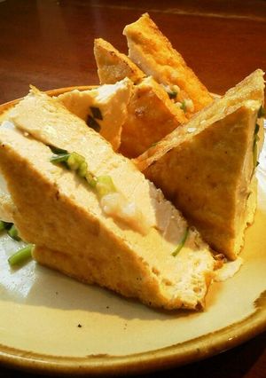厚揚げの塩麹サンド-レシピのメイン写真