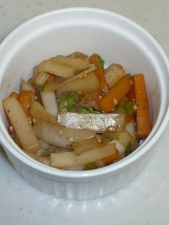 だいこん皮とにんじんのきんぴら-レシピのメイン写真