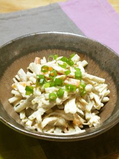 ごぼうと鶏ササミのサラダ♪-レシピのメイン写真