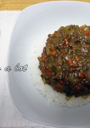旦那子供絶賛！めっちゃ簡単ドライカレー-レシピのメイン写真