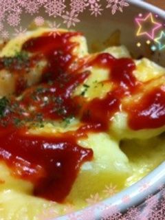 ポテトとゆで卵で簡単★グラタン風-レシピのメイン写真