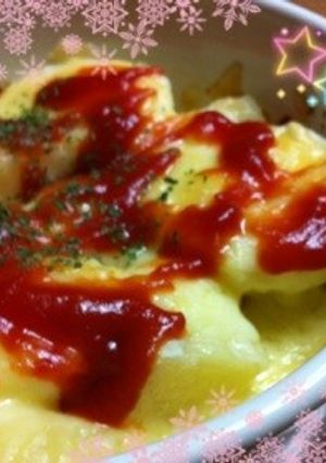 ポテトとゆで卵で簡単★グラタン風-レシピのメイン写真