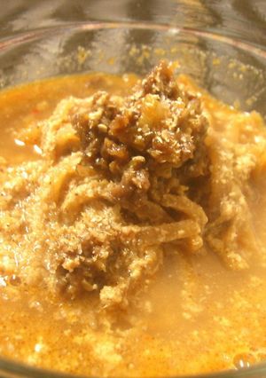 Ψダイエットお夜食！切干大根の坦々麺Ψ-レシピのメイン写真