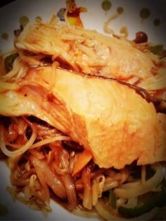 ホイルで作る☆鮭のちゃんちゃん焼き風-レシピのメイン写真