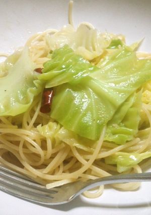 ○●キャベツとアンチョビのパスタ●○-レシピのメイン写真