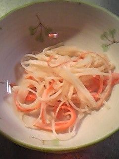 ☆カニカマを簡単に早く裂いてみよう☆-レシピのメイン写真