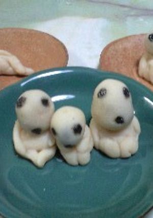 コダマ達の練りきり-レシピのメイン写真