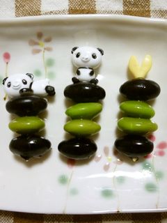 お弁当にちょこん♪黒豆枝豆ピック♪-レシピのメイン写真