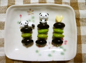 お弁当にちょこん♪黒豆枝豆ピック♪-レシピのメイン写真