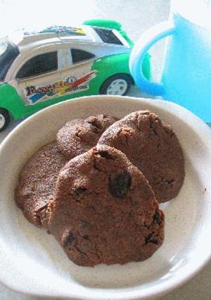 チョコレーズンクッキー★黒豆ココア入り★-レシピのメイン写真