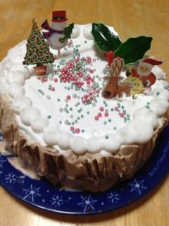 Xmas 切り株ケーキ 2011-レシピのメイン写真