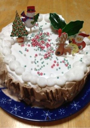 Xmas 切り株ケーキ 2011-レシピのメイン写真
