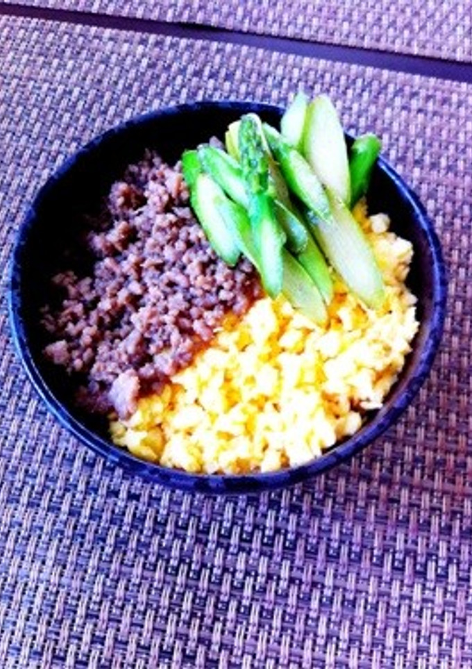 ふわふわ卵のそぼろ丼-レシピのメイン写真