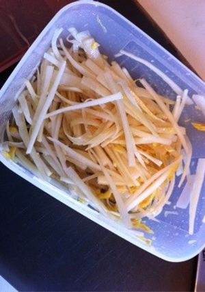 ☆大根の皮で簡単☆漬け物-レシピのメイン写真