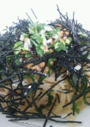 コツなしで旨い!! 手抜き?納豆パスタ♪-レシピのメイン写真