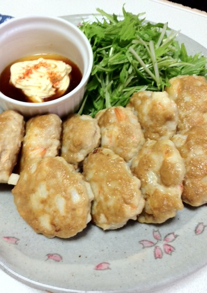 簡単＊えびとれんこんの団子-レシピのメイン写真
