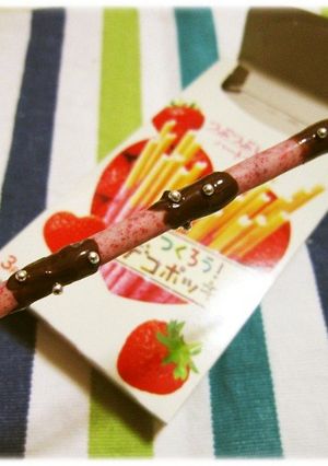 ボーダーポッキー-レシピのメイン写真