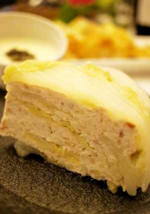 白菜と鶏ひき肉のミルフィーユ-レシピのメイン写真