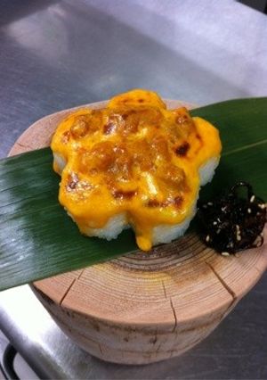 お母さんチョット‼雲丹(うに)焼おにぎり-レシピのメイン写真