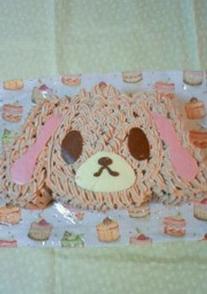 シュガーバニ－お誕生日キャラケーキ-レシピのメイン写真