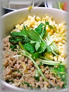 スピード三色そぼろ丼-レシピのメイン写真