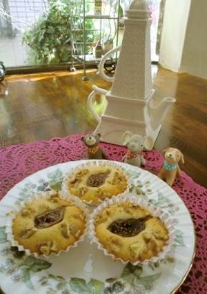 簡単！いちじくとくるみのフィナンシェ風-レシピのメイン写真