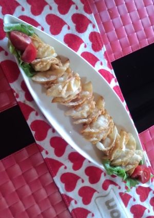 リメイク♪海老クリーム揚げ餃子-レシピのメイン写真