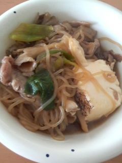 簡単!安い!豚すき焼き-レシピのメイン写真