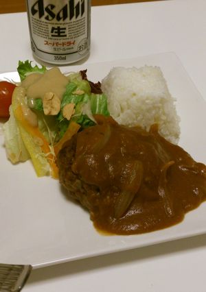 おいしい♪ハンバーグ-レシピのメイン写真
