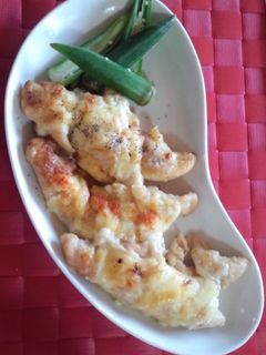 ササミチーズ焼き♪-レシピのメイン写真