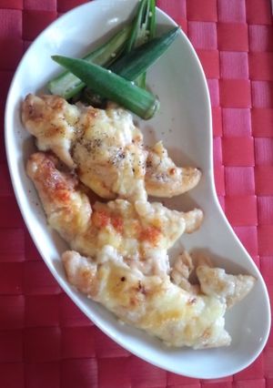ササミチーズ焼き♪-レシピのメイン写真