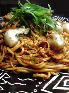 牡蠣入り・豚キムチ焼きそば-レシピのメイン写真