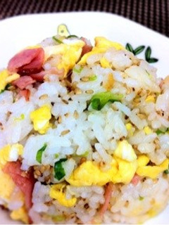 ごま入りチャーハン-レシピのメイン写真