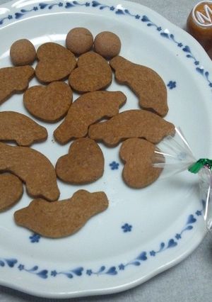 赤ちゃんだってバレンタイン❤クッキー-レシピのメイン写真