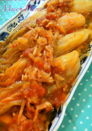 白菜のトマト煮込み♪-レシピのメイン写真