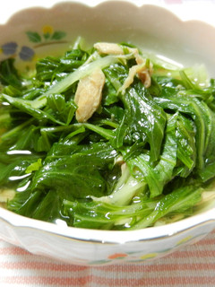 水菜とツナのあっさり煮☆-レシピのメイン写真