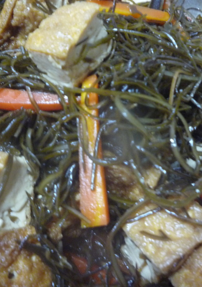 きざみ昆布と厚揚げの煮物＊-レシピのメイン写真