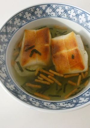 簡単☆お餅茶づけ-レシピのメイン写真