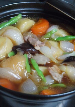 春うらら！お野菜たっぷりほっくりジャガ肉-レシピのメイン写真