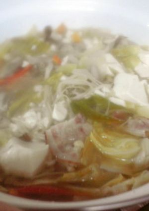 根菜入り鶏塩バター鍋-レシピのメイン写真