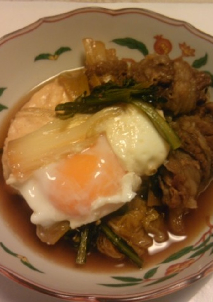 かなるンちの肉巻白菜すき焼き風煮-レシピのメイン写真