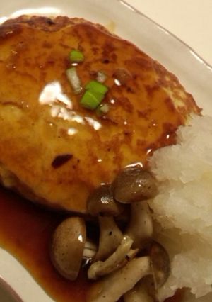 簡単！！和風ヘルシー豆腐ハンバーグ-レシピのメイン写真